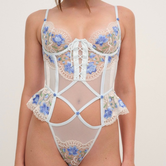 For Love And Lemons Other - For Love And Lemons Festival Rose Teddy NWT